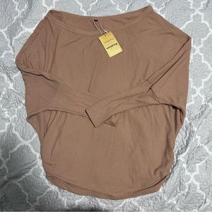 Pink slouchy sweater from Amazon. NWT. Size Medium. Never worn